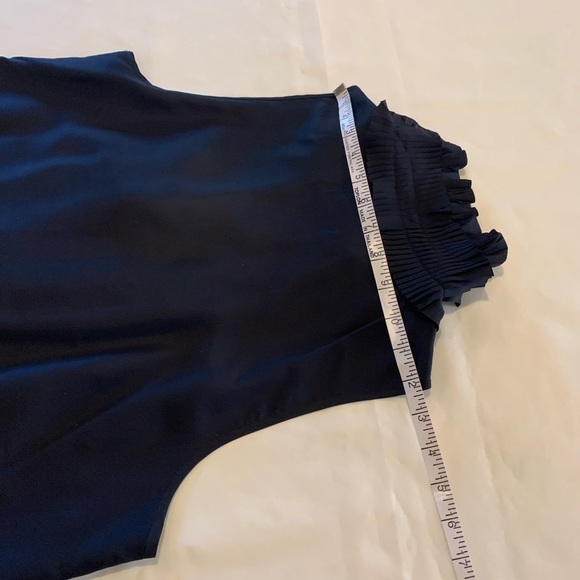 Kenar 100% silk sleeveless top black M - Picture 11 of 11